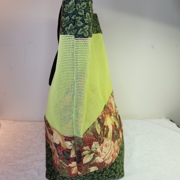 Handmade quilted shopping bag - Picture 4 of 6